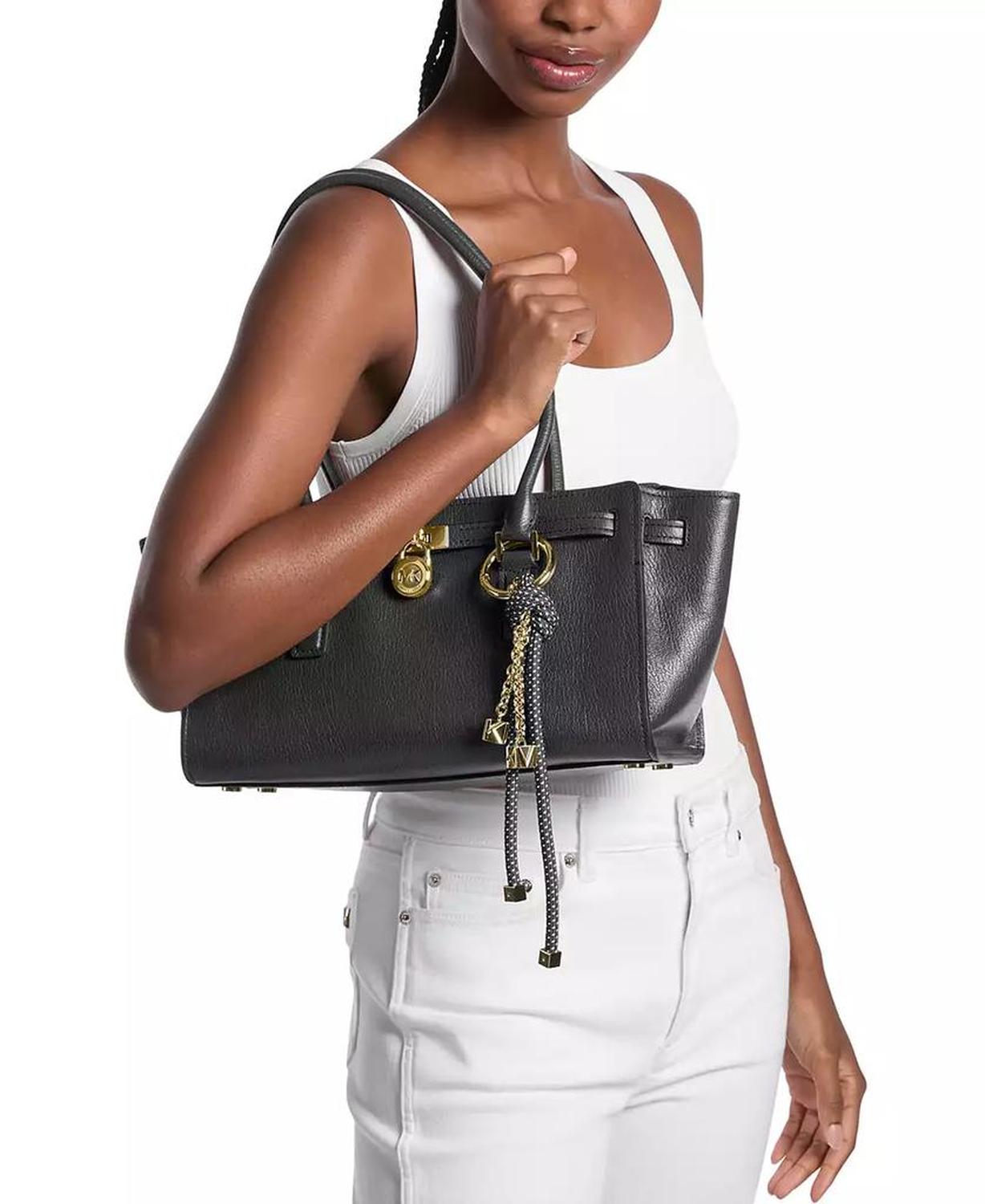 Hamilton Moderne Small Leather Satchel