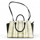 Pre-Loved Large Selma Bag In Snakeskin & Black