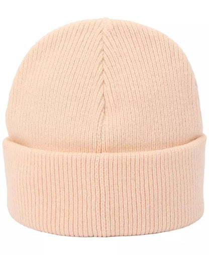 Women's Embossed C-Knit Beanie Hat