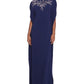Lightweight Crepe Kaftan Gown