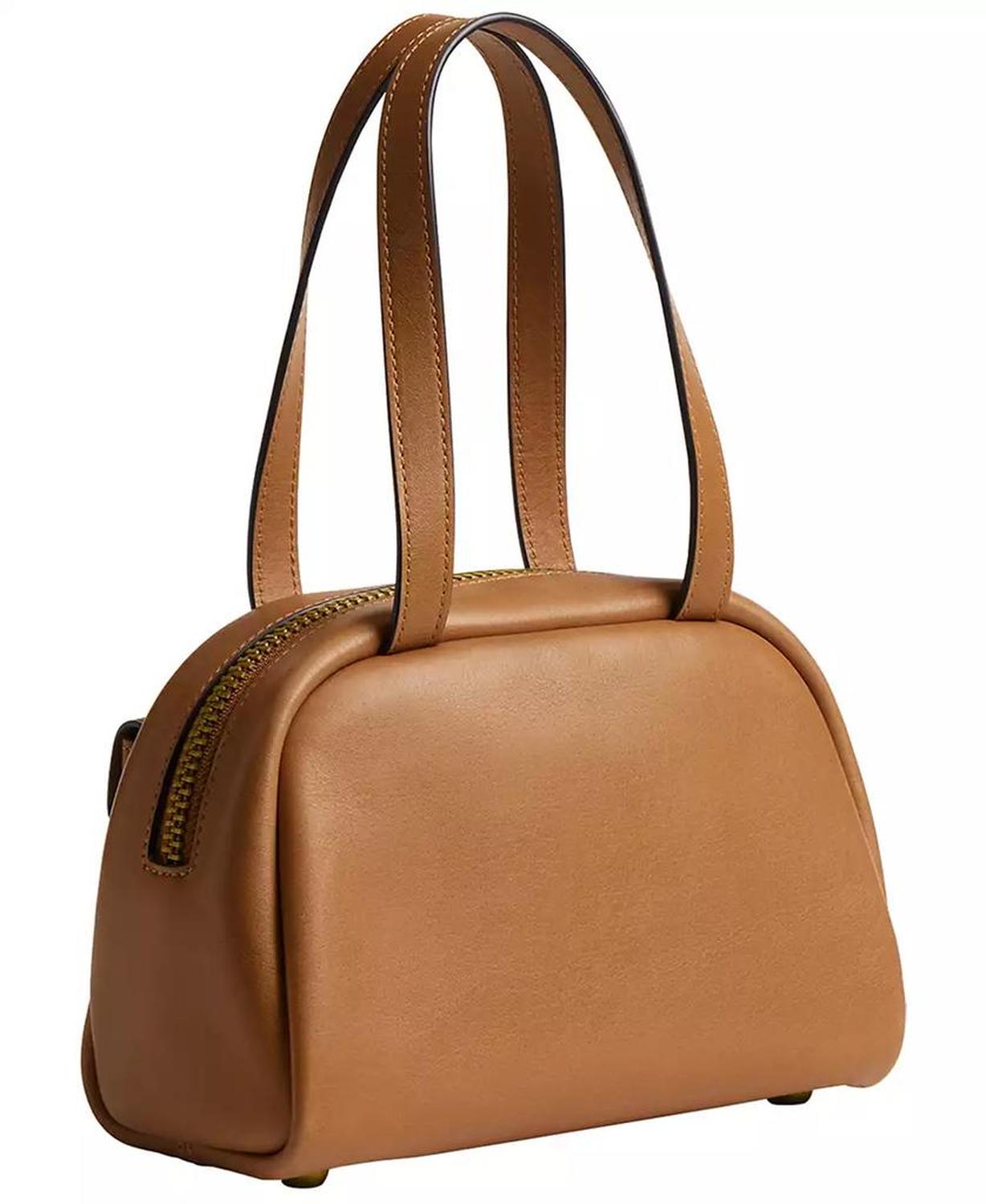 Originals Twin Turnlock Small Waxed Leather Shoulder Bag 20