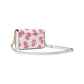 Morgan Pineapple Embossed Saffiano Leather Flap Chain Wallet