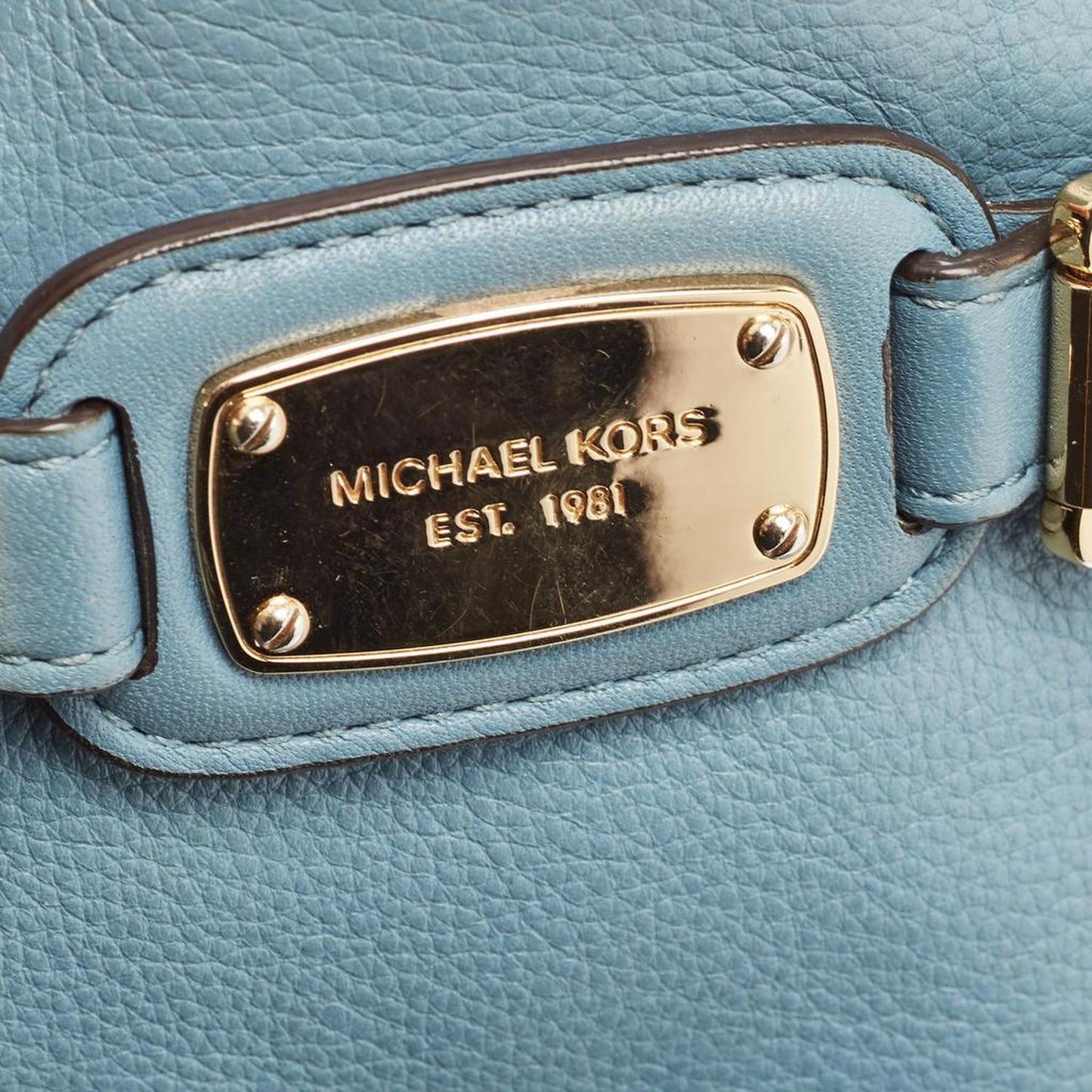Michael Kors Leather Hamilton Crossbody Bag