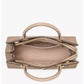 Women's Deco Pebbled Medium Satchel Bag