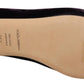 Dolce & Gabbana Chic Purple Velvet Loafers with Heart Detail