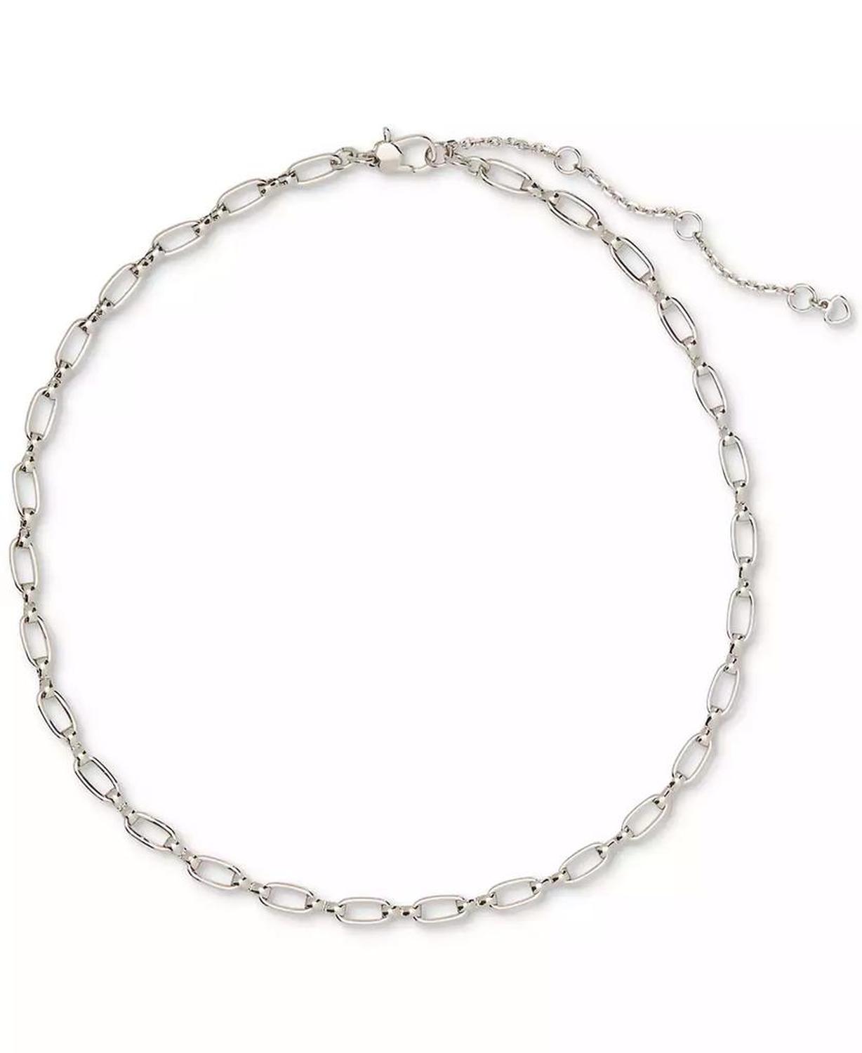 One In A Million Chain Charm Necklace, 16" + 3" extender