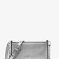 Bryant Small Metallic Leather Convertible Pochette