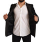 Dolce & Gabbana Elegant Slim Fit Black Blazer Jacket