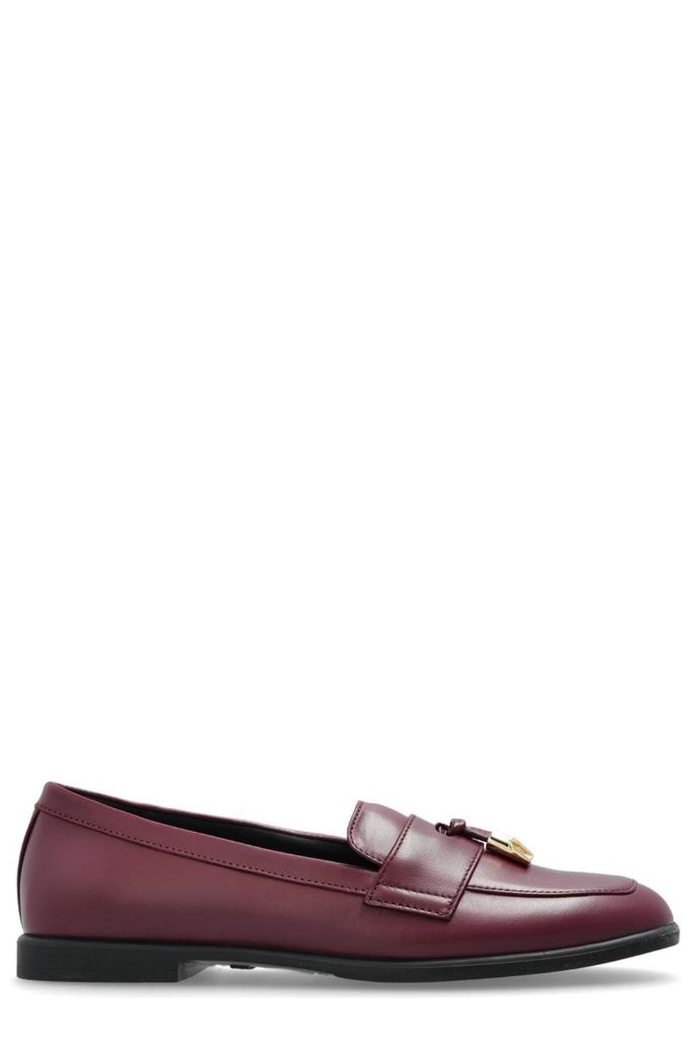 Furla Goccia Bow Detailed Loafers