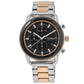 Cruiser Black Chronograph Dial Two-Tone Steel Men's Watch 14602597