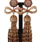 Dolce & Gabbana Elegant Antique Gold Bow Earrings