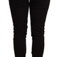 Dolce & Gabbana Chic Black Mid-Waist Skinny Denim Jeans