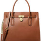 Hamilton Moderne Large Leather Satchel