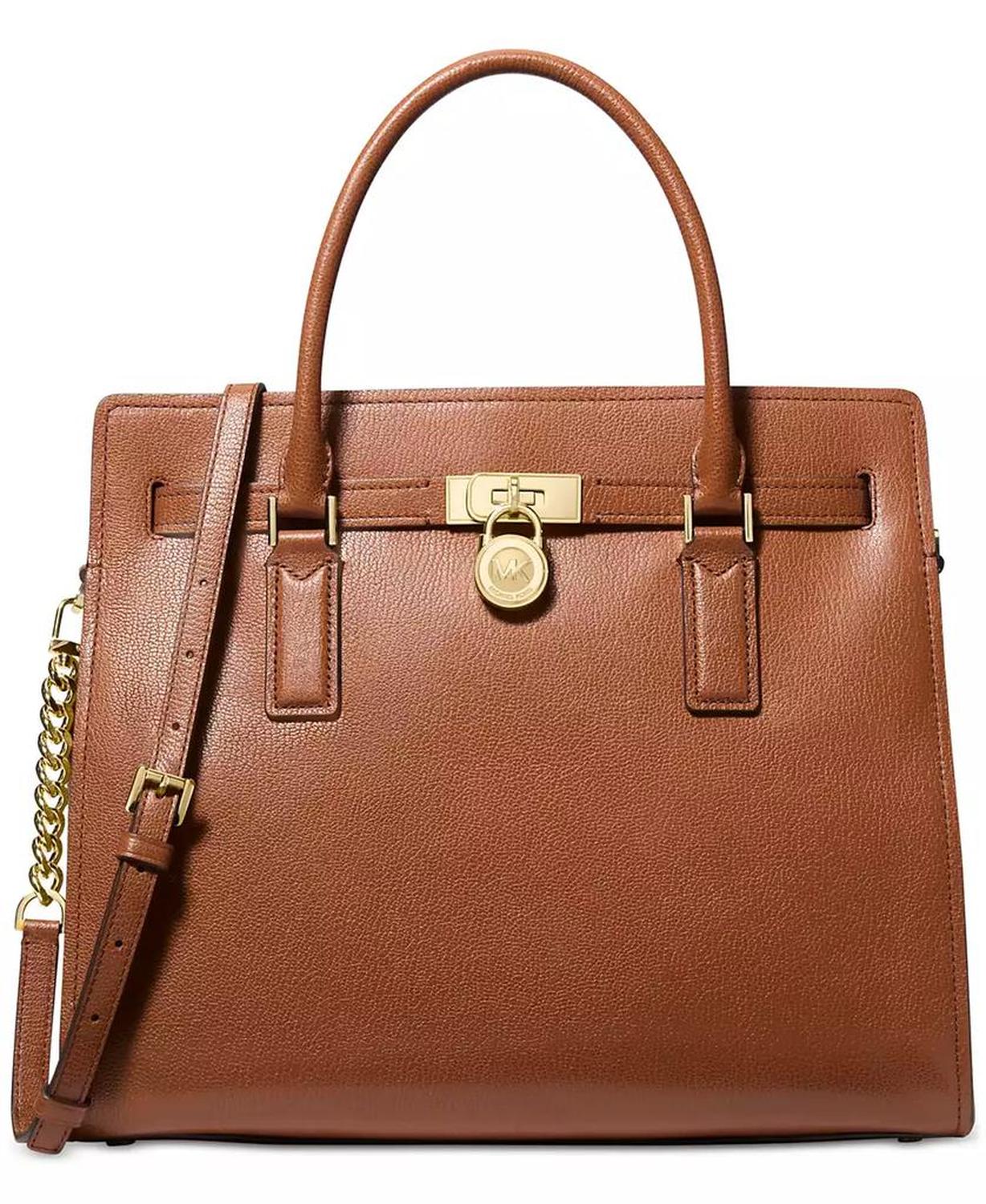 Hamilton Moderne Large Leather Satchel
