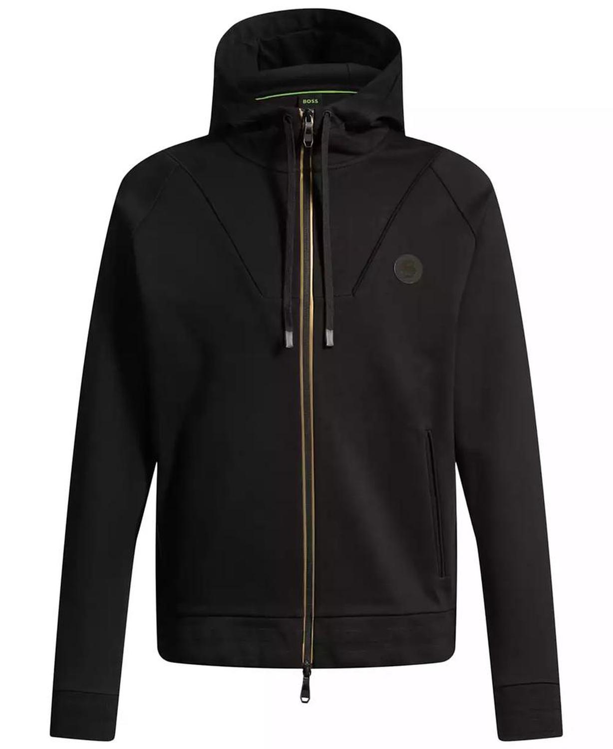 Men's Double B Monogram Zip-Up Hoodie