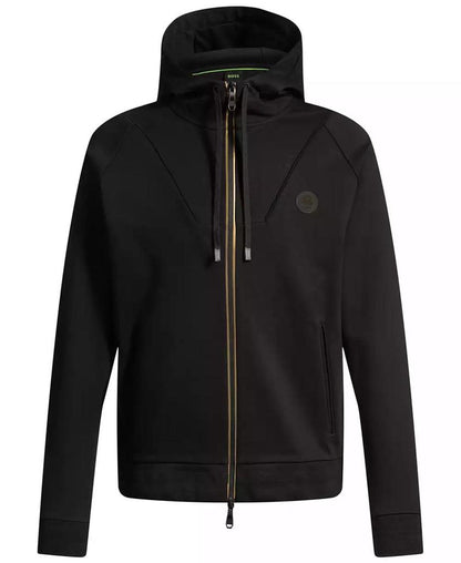Men's Double B Monogram Zip-Up Hoodie