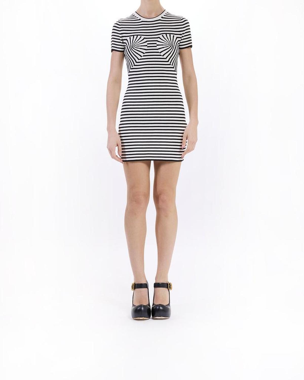 Marc Jacobs Striped Mini Dress