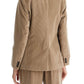 S Max Mara Single-Breasted Corduroy Jacket With