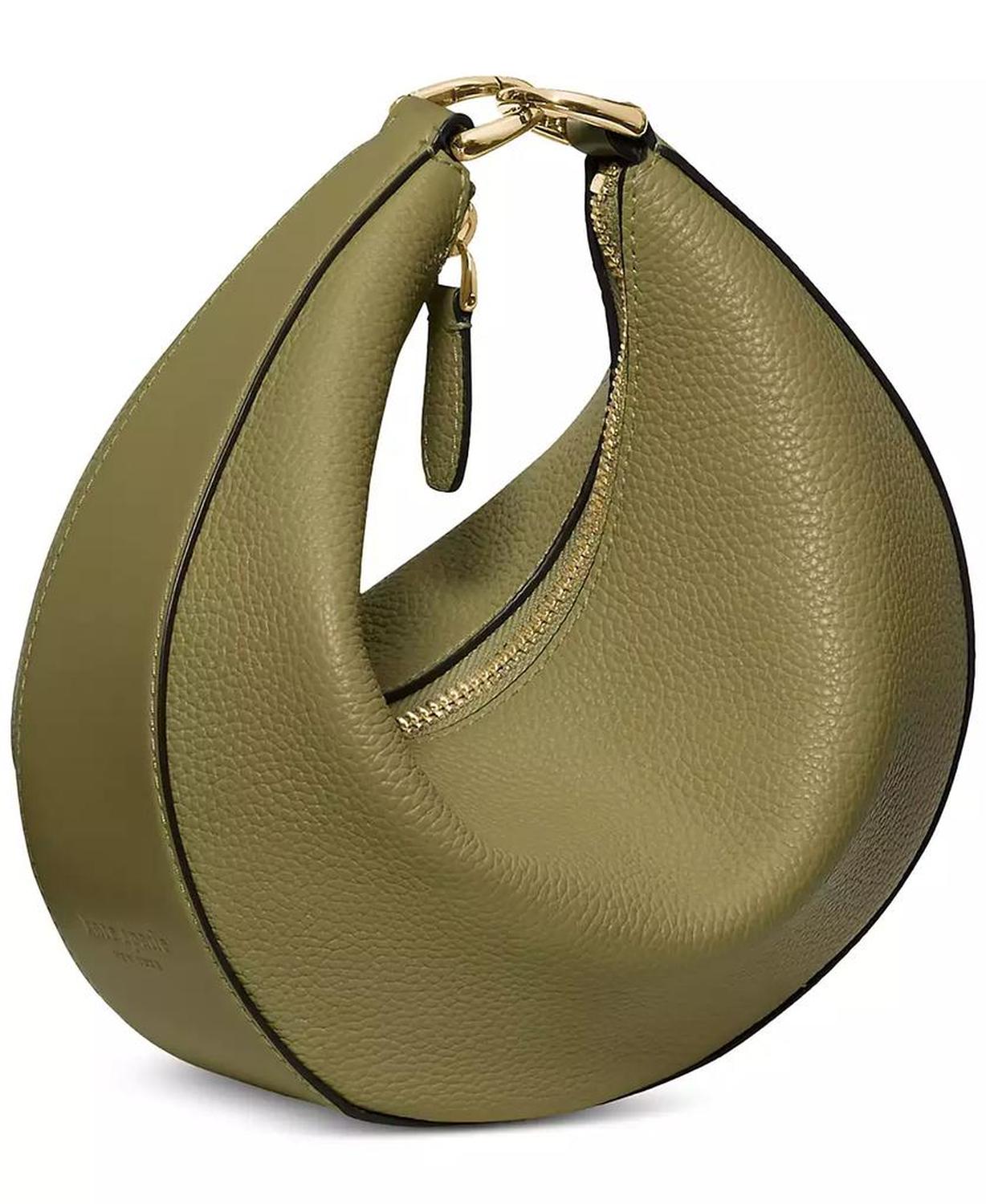 Duo Small Pebbled Leather Crossbody Bag