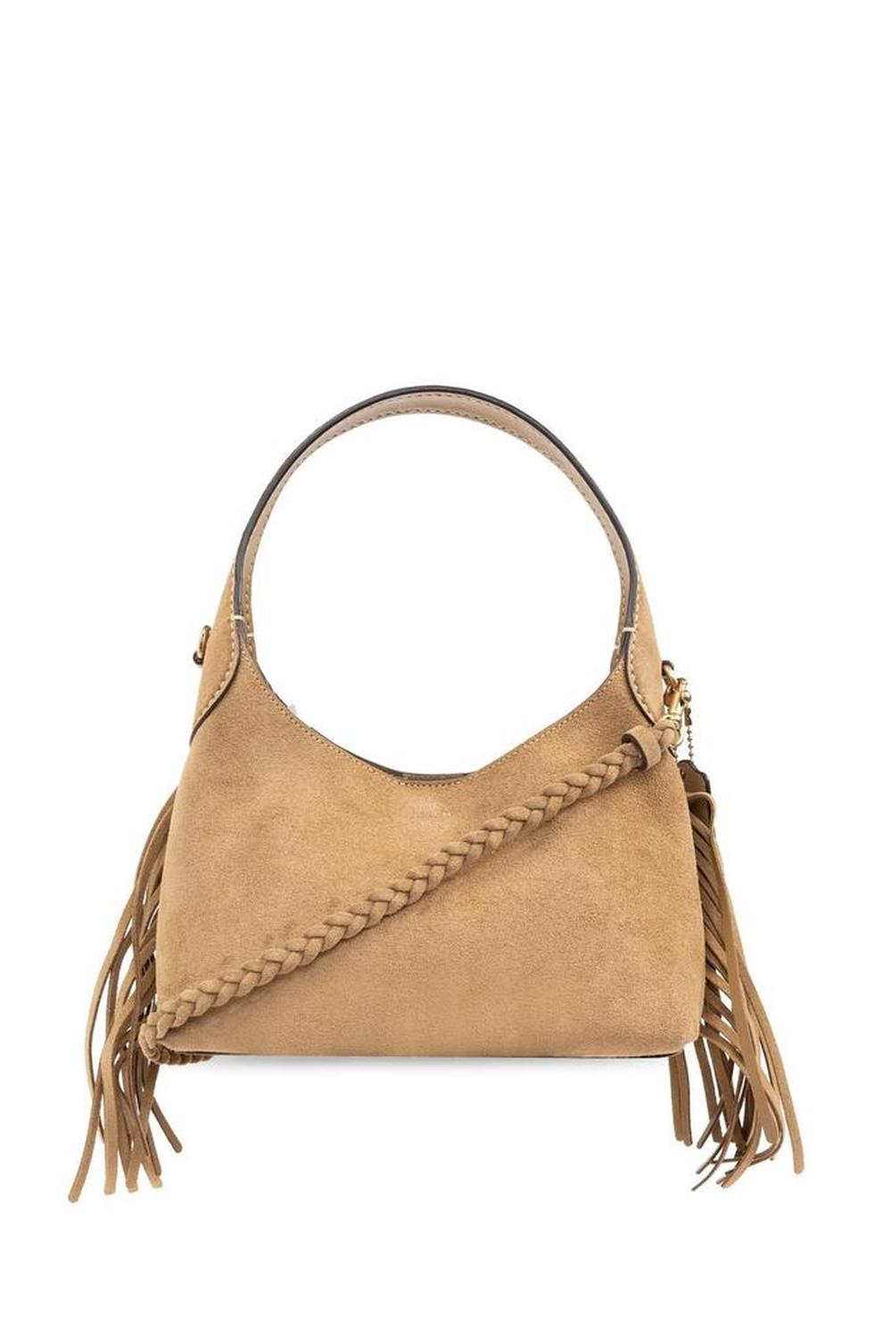 Coach Brooklyn Fringe Detailed Shoulder Bag