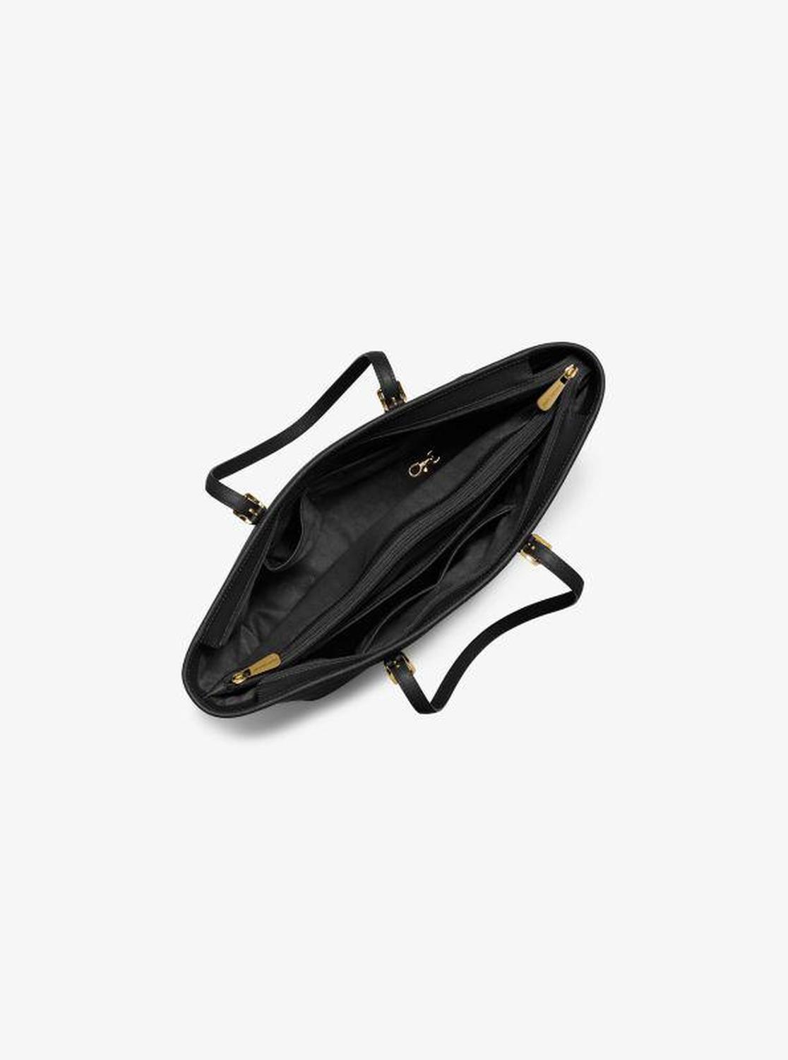 Jet Set Medium Saffiano Leather Top-Zip Tote Bag