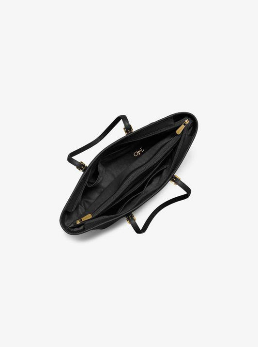 Jet Set Medium Saffiano Leather Top-Zip Tote Bag
