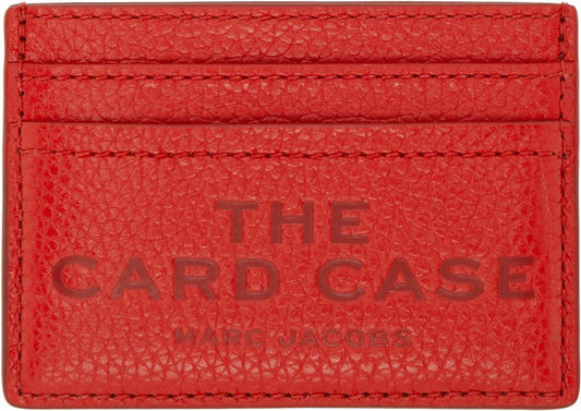 Red 'The Leather Card Case' Card Holder