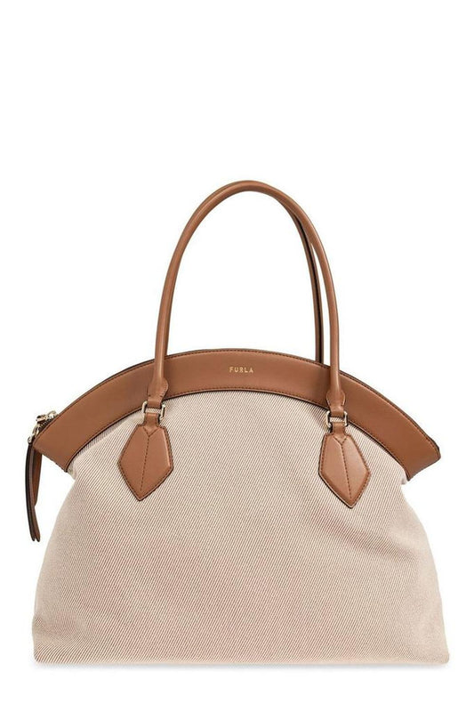 Furla Large Erica Logo Stamp Tote Bag