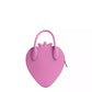 Strawberry Leather Mini Crossbody Bag