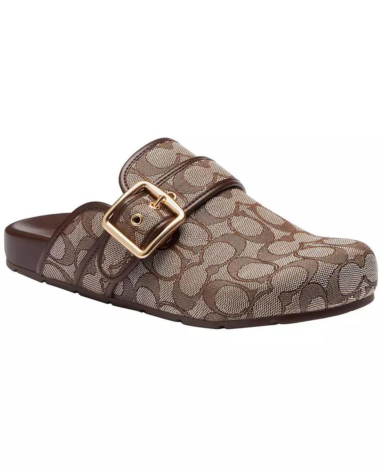 Women's Signature Jacquard Round Toe Archival Buckle Clogs