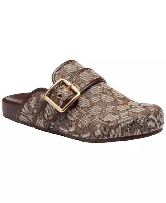 Women's Signature Jacquard Round Toe Archival Buckle Clogs