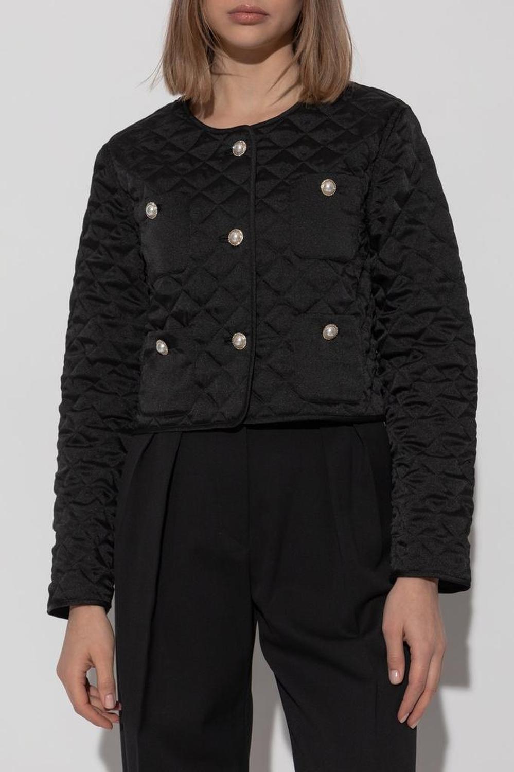 Kate Spade Quilted Button-Up Jacket