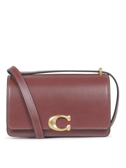 Coach Bandit Logo Plaque Crossbody Bag