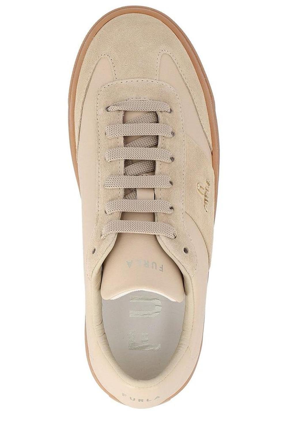 Furla Enjoy Lace-Up Sneakers