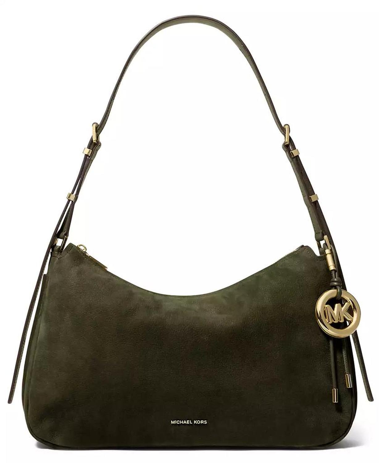 Michael Kors Nolita Medium Nubuck Convertible Shoulder Bag