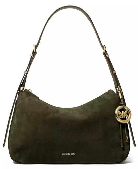 Michael Kors Nolita Medium Nubuck Convertible Shoulder Bag