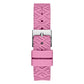 Women's Analog Pink Silicone Watch 34mm