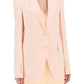 Satin Blazer For