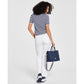 Petite Flared-Leg Sailor Jeans