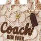 Medium Signature Canvas Cargo Tote Bag