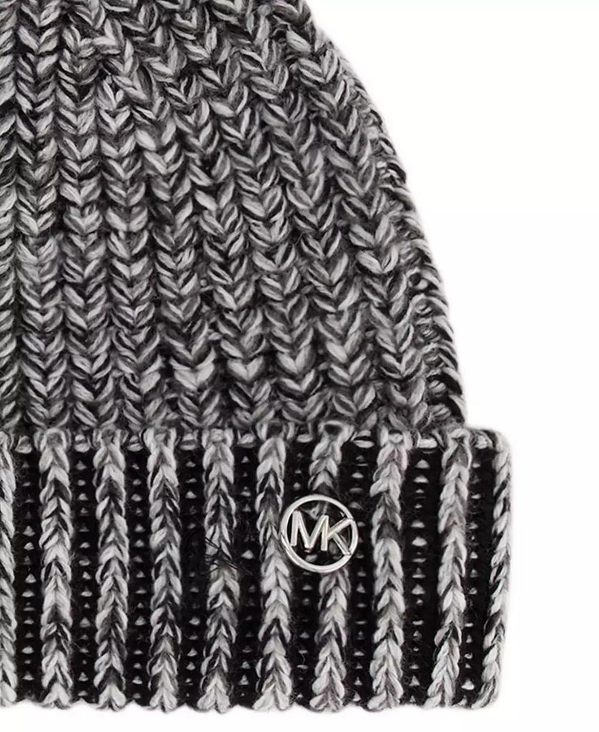 Women's Plaited Marl Cuff Beanie