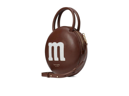 Mms X Kate Spade New York Embellished Smooth Leather 3D Crossbody