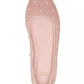 Women's Pearl Fishnet Espadrille Flats
