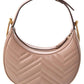 Gucci GG Marmont Half Moon Shaped Mini Leather Crossbody
