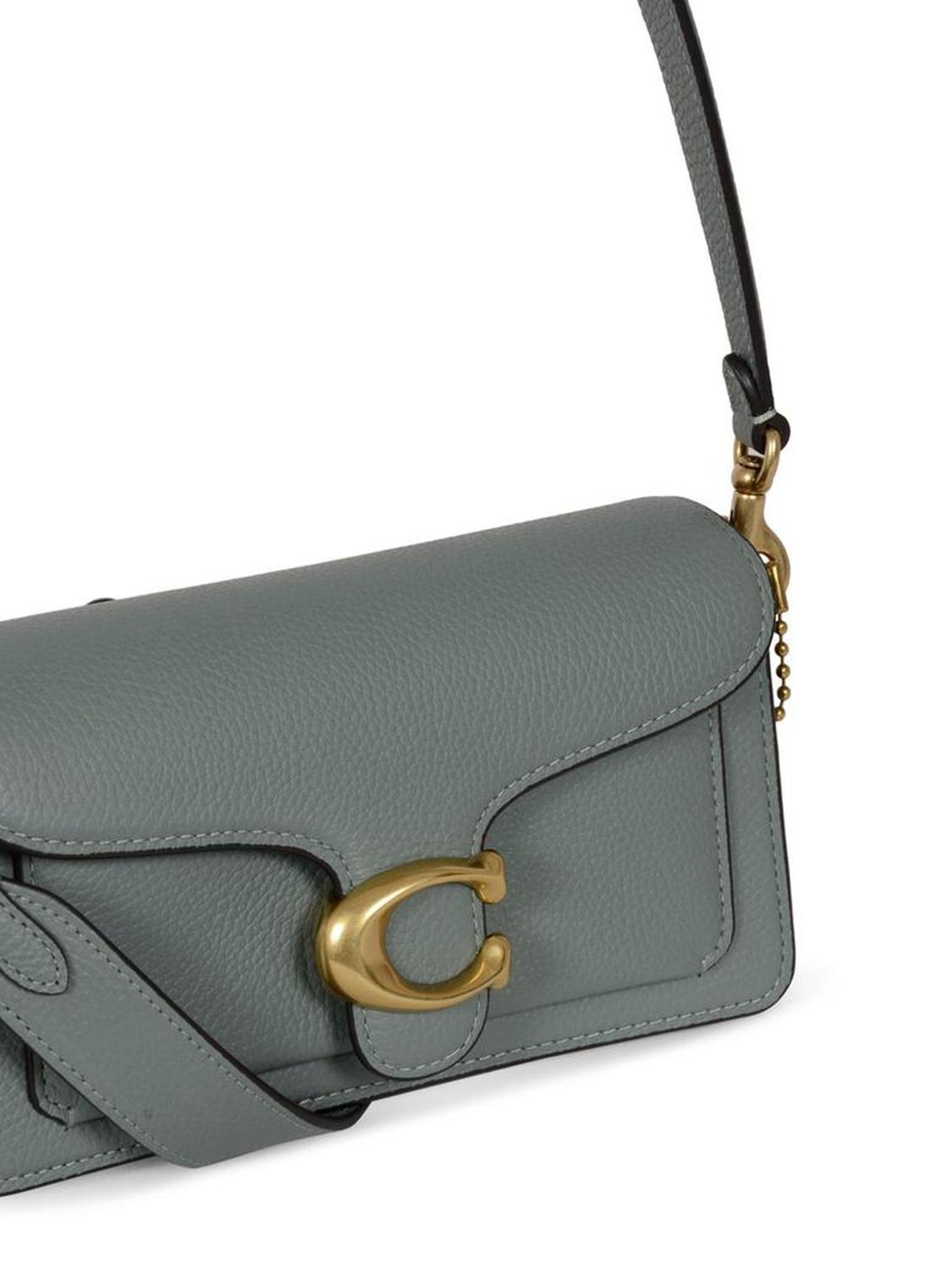 Coach Tabby 20 Logo Plaque Shoulder Bag