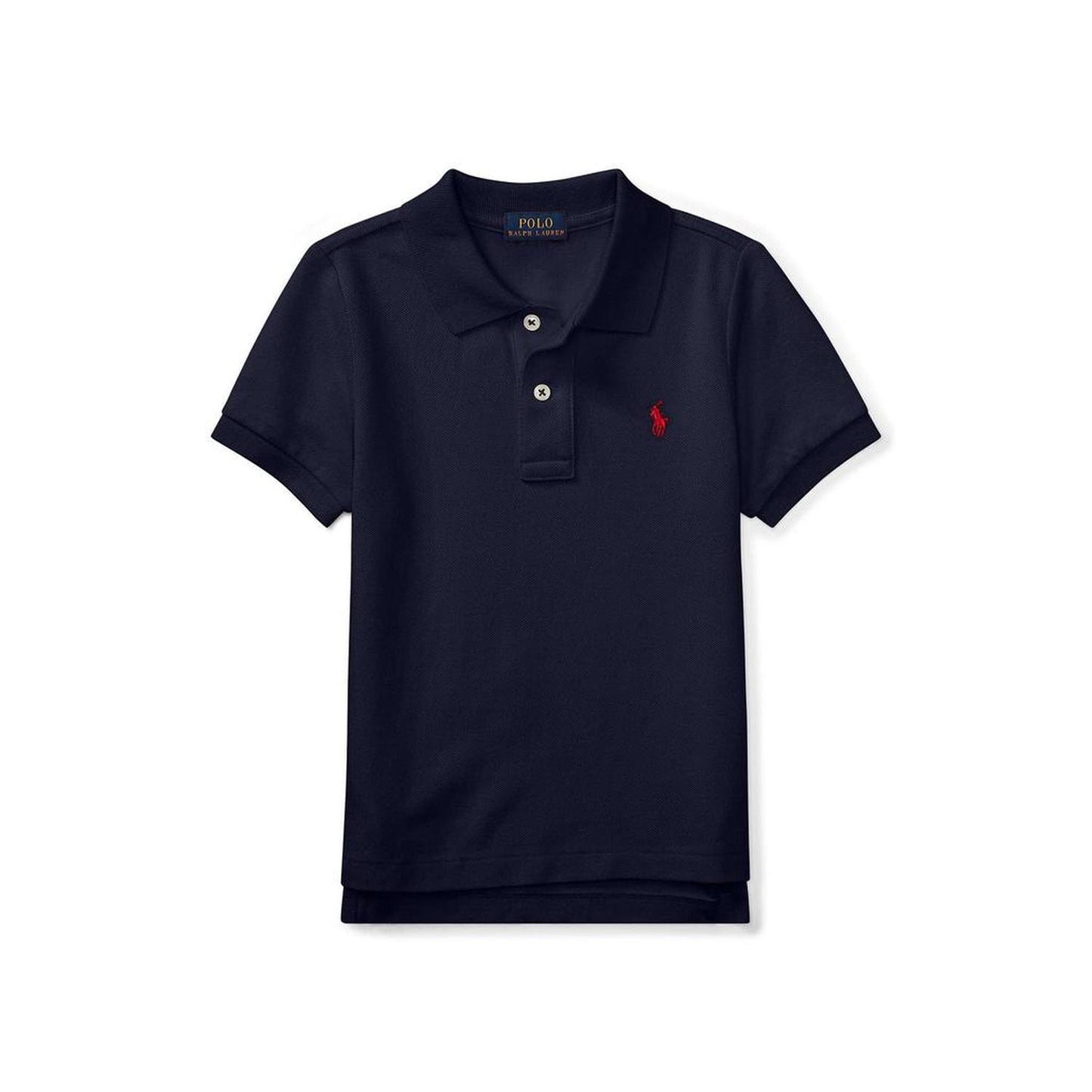 Cotton Mesh Polo Shirt (Little Kids)