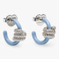 Ropes & Knots Pave Huggies