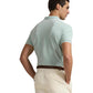 Custom Slim Fit Stretch Oxford Mesh Polo