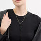 Faux Stone Signature Heritage Cultivated Pearl Charm Strand Y Necklace