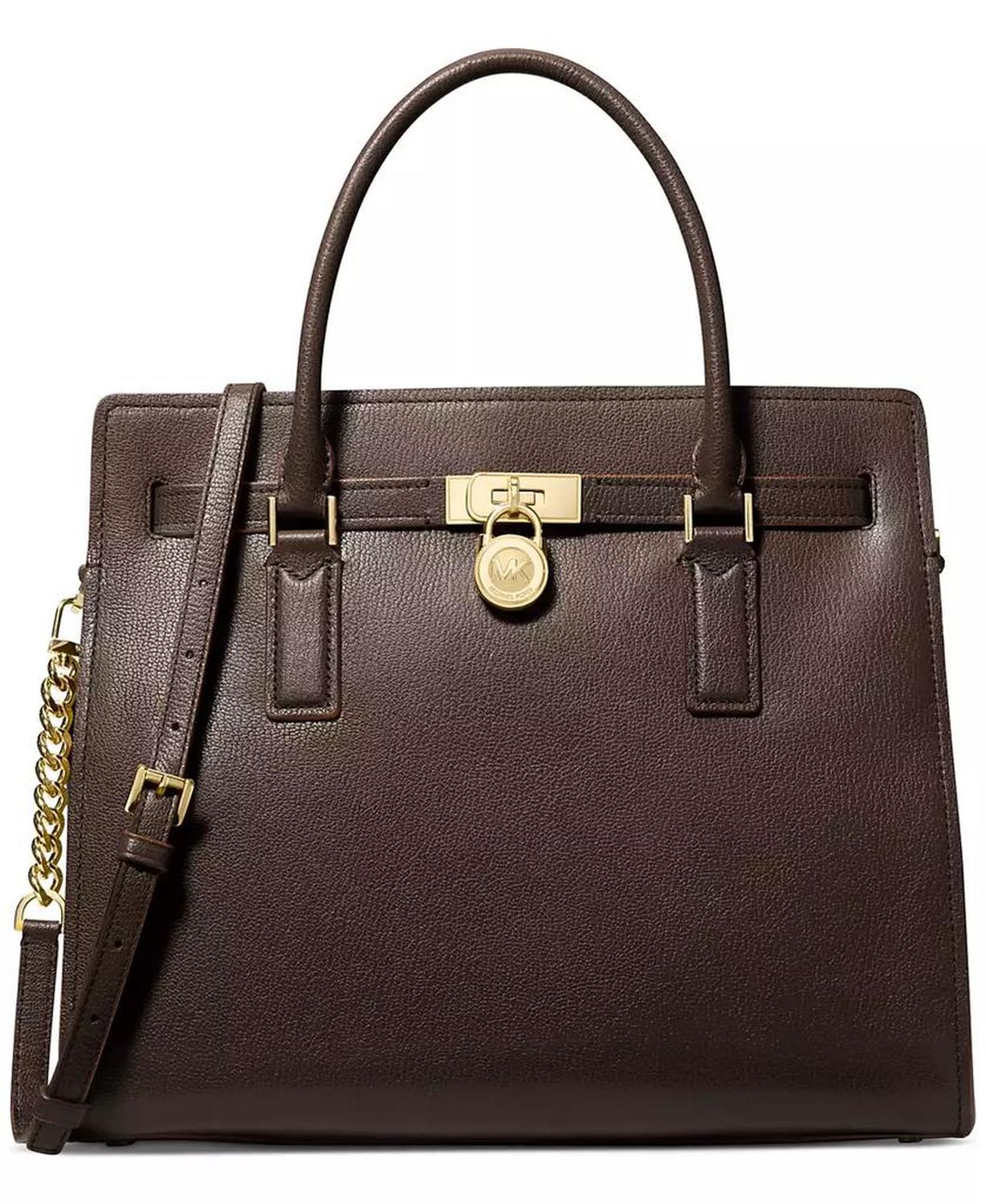 Hamilton Moderne Large Leather Satchel